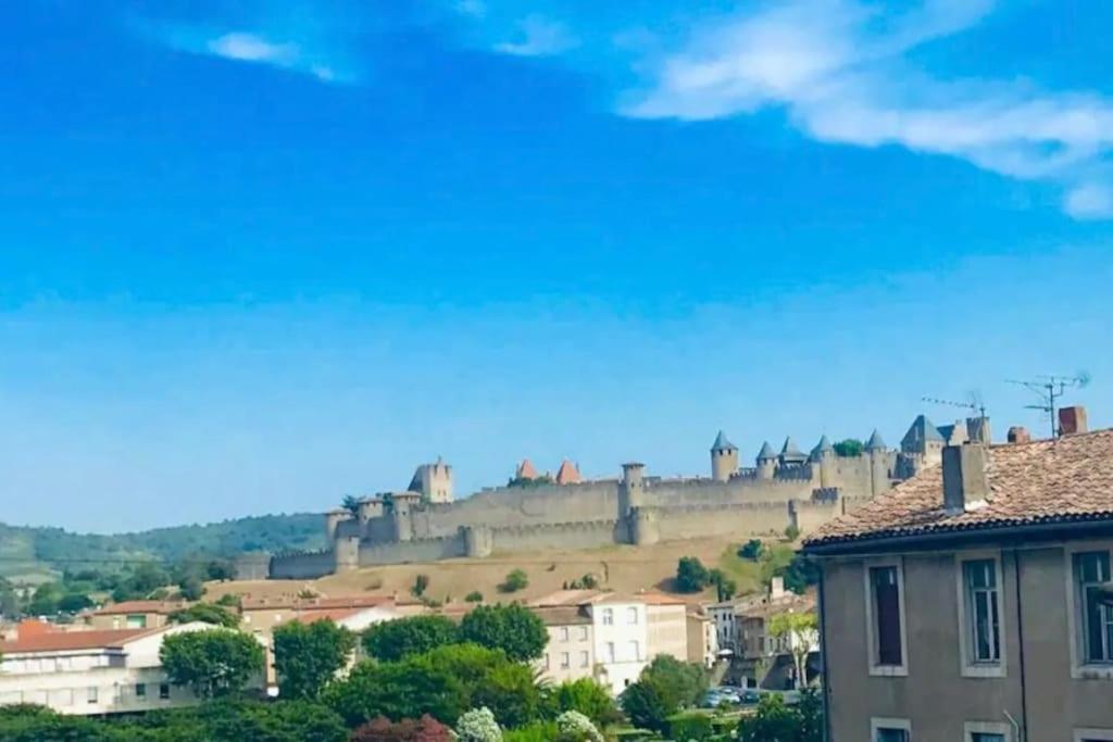 Appartement T2 Avec Vue Chateau Carcassonne Exterior photo